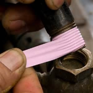 FibroPro Pink PTFE Thread Seal Tape 1/2" x 520" 50 Pack - Heavy Duty Plumber Tape for Gas & Potable Water - High Density Leak Proof Pipe Sealant