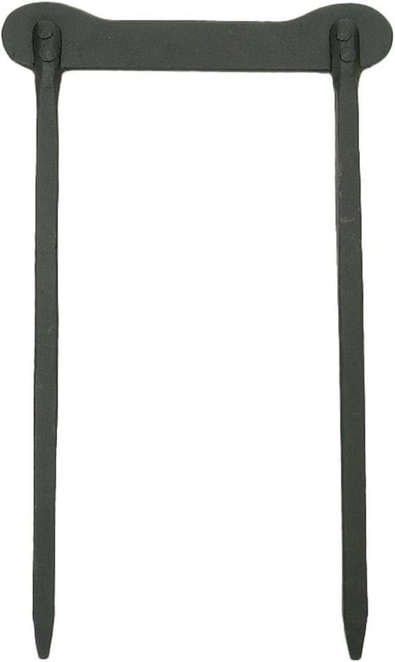 Achla Designs BS-03 Metal Boot Scraper Outdoor, Black 17"L
