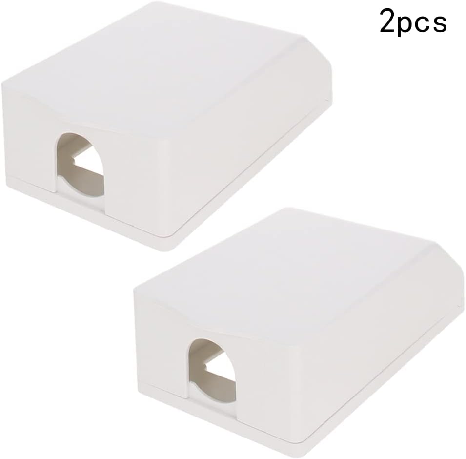 Heyiarbeit Weatherproof Cover Plug in Use Outlet Receptacle Protector 5.59"x3.27"x1.89"(LxWxH) for Retrofit Siding Construction 120 Type Transparent 1Pcs