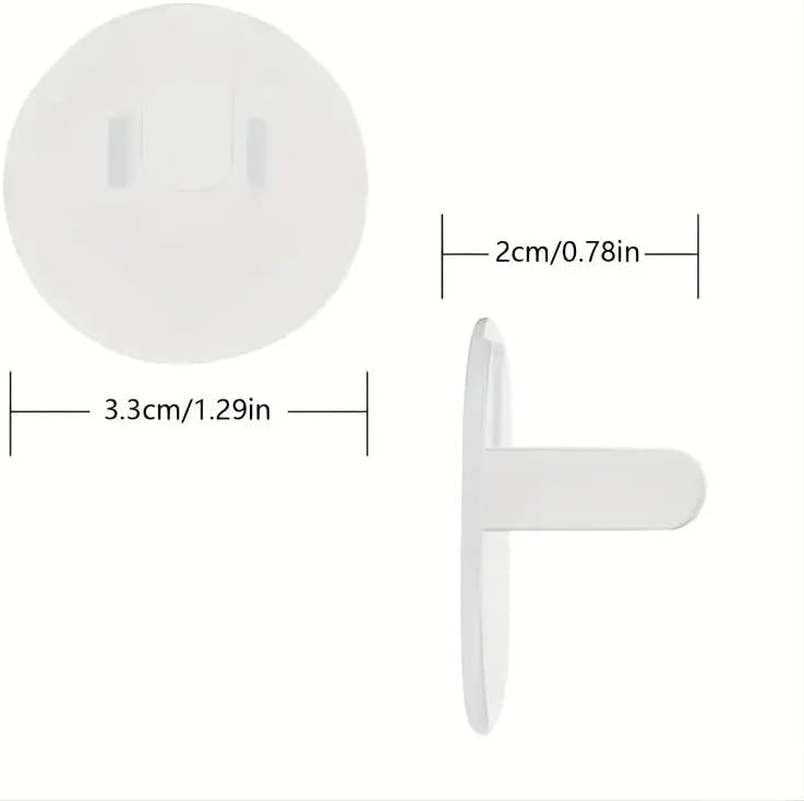10pcs Outlet Covers Baby Proofing, Baby Proof Outlet Covers, Child Proof Outlet Plug Covers, Socket Covers for Outlets, Baby Safety Electrical Wall Outlet Cover for Kids Toddler Protection