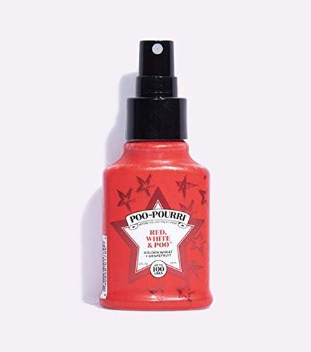 Poo-Pourri Before-You-Go Toilet Spray, Bamboo Rain, 2 Fl Oz, Up to 100 Uses, Bathroom Odor Deodorizer with Essential Oils for Home or Work, Travel Essentials, TSA Approved Size, Bamboo & Fresh Grass