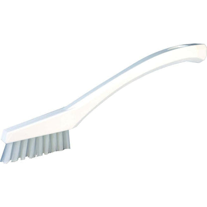 Vikan - 44016 Detail Brush, Multifunctional, Slip-Resistant Cleaning Tool, Extra Stiff Polypropylene & Polyester Bristle, 8 Inch, Yellow