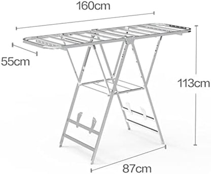 Foldable Portable Space Saving Clothes Drying Rack, Wall Mounted Clothes Rack, Clothes Drying Racks Outdoor,for Drying Cap, Face Mask, Socks, Towels, Underwear, Diapers