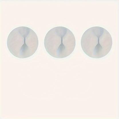 3/6/12pcs Cable Organizer Clips | Adhesive Desktop Cable Holders, Ideal for Home, Office, Wall, Bedside Table Use (6)
