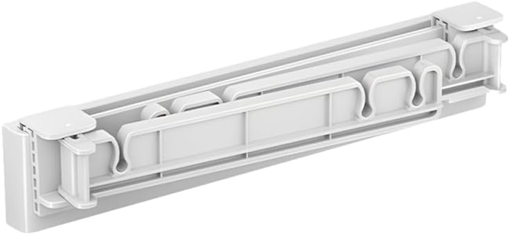 PRETYZOOM Wall Mounted Trash Bag Holder Rack Multi-Functional Foldable Kitchen Garbage Bag Stand Holder for Sink No Drill Installation