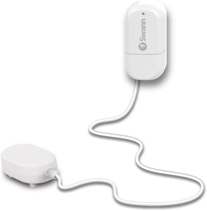 Swann Leak Alert Sensor. Easy Installation (Permanent or Temporary), Wi-Fi Connected, Battery Powered, No Hub Required, Alerts to Your Smartphone and Get Early Warning of Leaking Pipes or Appliances