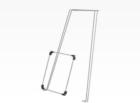 Bag Holder Stand for 39-45 Gallon Plastic & Paper Bags, 30" - For Garbage, Trash, Leaves, Lawn Yard Work, Laundry, Parties - Heavy Duty Indoor Outdoor Portable Metal Rack Dismantles for Easy Storage