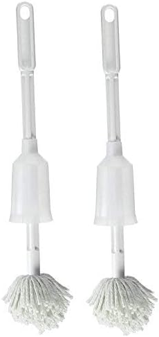 Fuller Brush Toilet Bowl Cleaner Brush – Antimicrobial Toilet Swab with Soft Non-Scratch Head, Long Handle, Deep Cleaning Under Rim (Pack of 1)