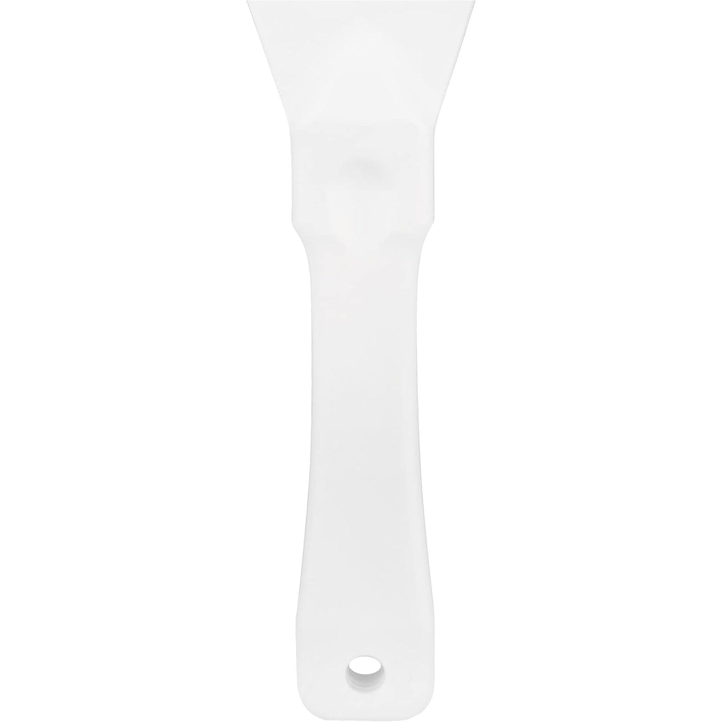 SPARTA Polypropylene Scraper Tool Food Safe Scraper for Removing Caked-On Residue in Commercial Kitchens, Plastic, 7.82 x 3 Inches, White