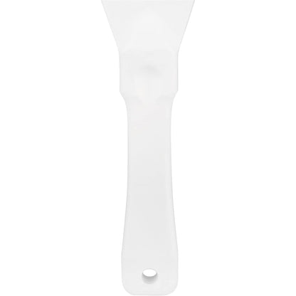 SPARTA Polypropylene Scraper Tool Food Safe Scraper for Removing Caked-On Residue in Commercial Kitchens, Plastic, 7.82 x 3 Inches, White