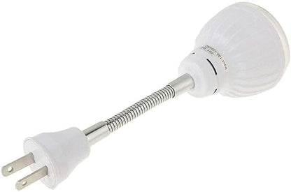 Motion-Activated LED Night Light for AC Outlet Plug-in White