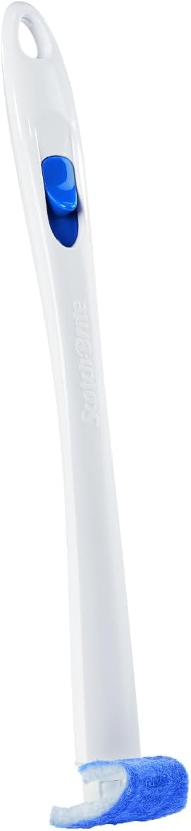 Scotch-Brite Disposable Toilet Scrubber Refills, 40 Refills | Removes Rust & Hard Water Stains, 10 refills per box, 4 Pack, 40 total scrubbers