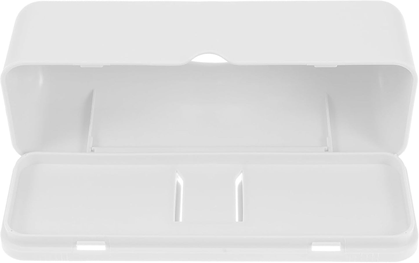 Cabilock Wall Mounted Plastic Bag Holder Trash Bag Dispenser Roll Holder Grocery Bag Storage Dispenser Hanging Over Cabinet Door Under Sink Bag Saver for Kitchen Bathroom White