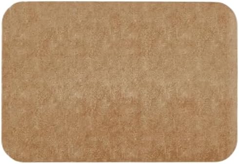 TYUU Bath Mat, Bathroom Rugs Non Slip Washable Thin Absorbent Quick Dry Bath Mat Fits Under Door Bathroom Floor Mat Perfect for Bath, Shower, or Sink 16"x24" Dark Grey