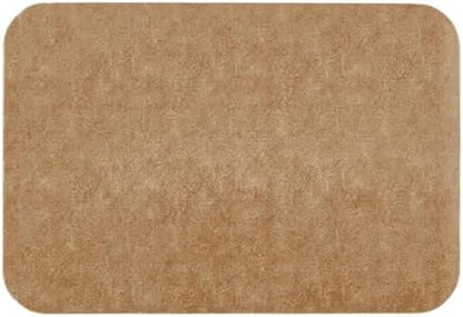 TYUU Bath Mat, Bathroom Rugs Non Slip Washable Thin Absorbent Quick Dry Bath Mat Fits Under Door Bathroom Floor Mat Perfect for Bath, Shower, or Sink 16"x24" Dark Grey