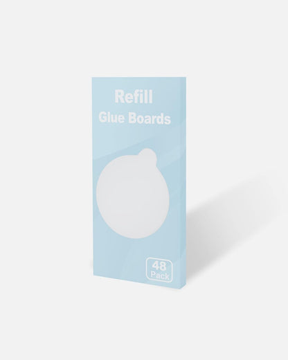 Mosquito Trap Sticky Refillable Glue Boards 12 Pack, 4.13" Fits Most Models Indoor Mosquito Killer Lamp
