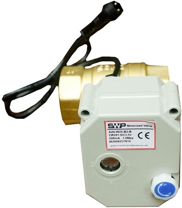 Crystal Quest Water Leak Detector Smart Valve | Auto Shutoff for Water Coolers & Under-Sinks | Reliable Leak Detection, Made in USA, Easy Installation