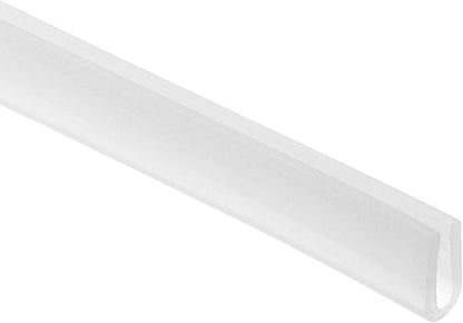 PATIKIL U Channel Edging Trim, 26Ft Sheet Metal Edge Guard Protector Rubber Edge Trim Air Sealed Seal Strip, 5/64" Slot, Fits 1/16"-5/64" Edge, 9/32" x5/128 x5/32