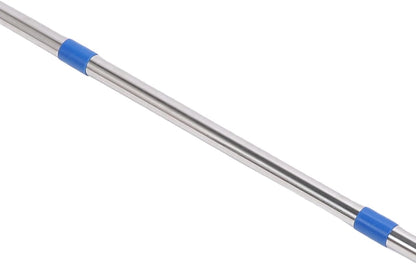 Heavy Duty Steel Wire Brush, Durable Floor Scrubber for Outdoor Cleaning, 30cm Telescopic Stainless Steel Handle, Suitable for Patios and Decks (120cm)