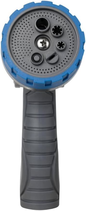 Orbit 58993 7-Pattern Watering Nozzle with Thumb Control, Black