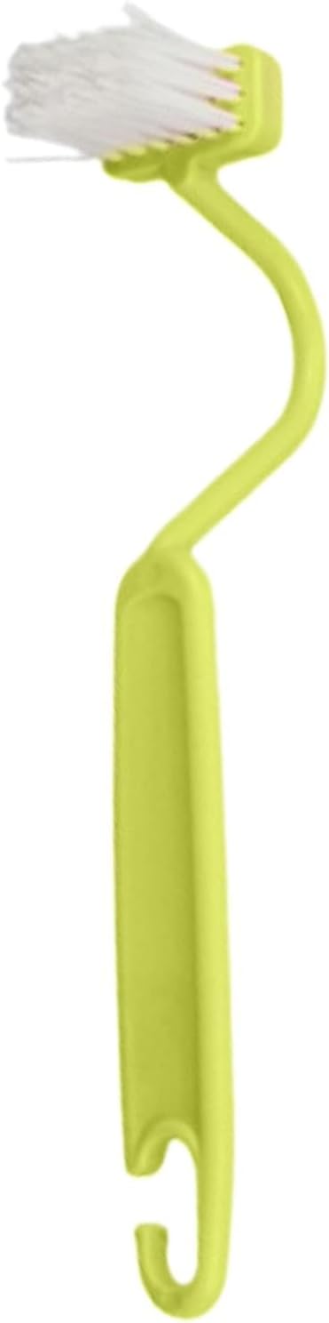Toilet Rim Brush - Under Rim Toilet Cleaning Brush | Toilet Cleaner Brush | | Soft Bristle Toilet Brush S-Shaped | Angled Toilet Corner Scrubber | Toilet Rim Cleaner for Toilets Kitchens Bathrooms