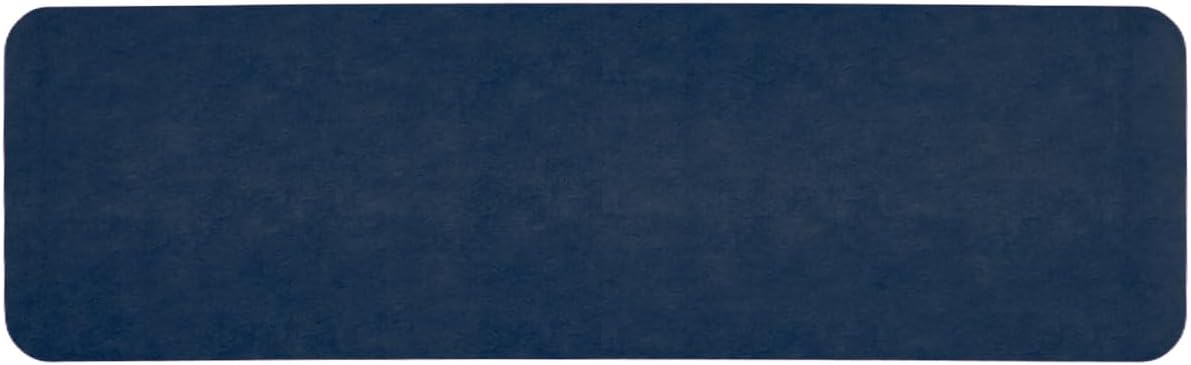 TYUU Bath Mat, Bathroom Rugs Non Slip Washable Thin Absorbent Quick Dry Bath Mat Fits Under Door Bathroom Floor Mat Perfect for Bath, Shower, or Sink 16"x24" Dark Grey