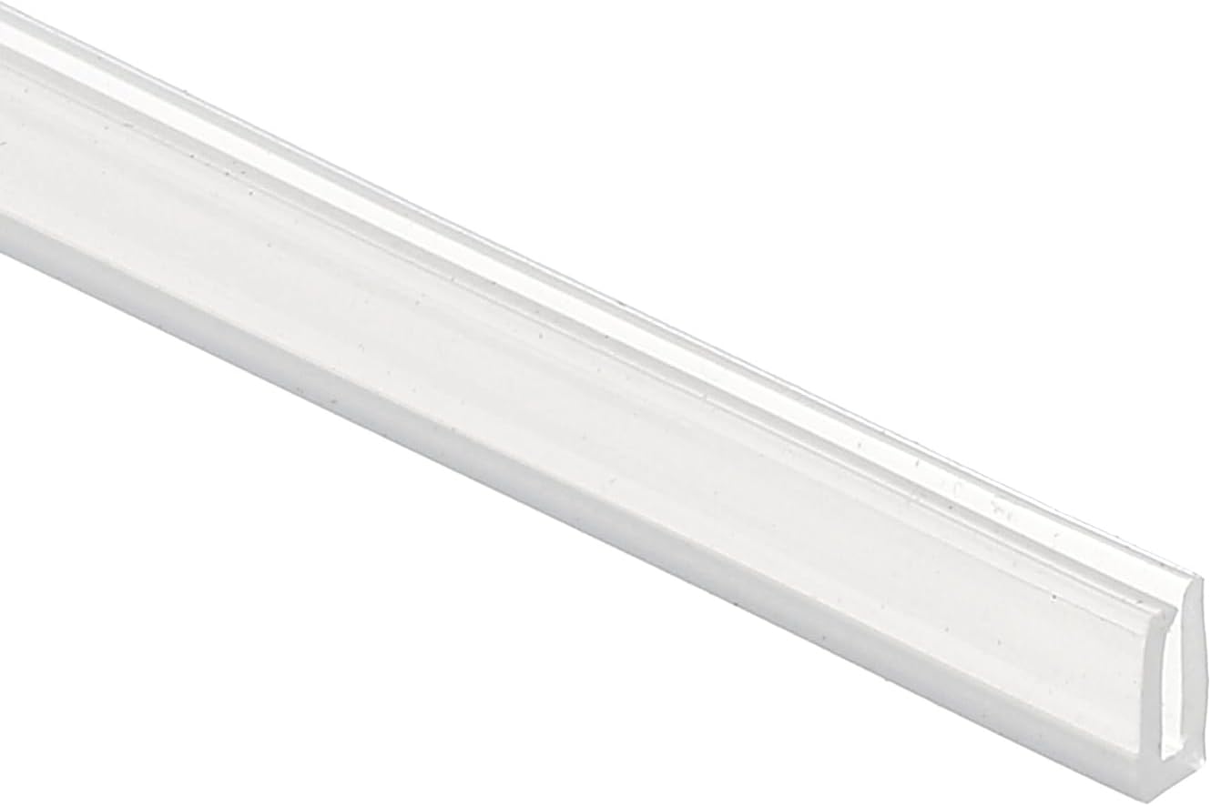 PATIKIL U Channel Edging Trim, 26Ft Sheet Metal Edge Guard Protector Rubber Edge Trim Air Sealed Seal Strip, 5/64" Slot, Fits 1/16"-5/64" Edge, 9/32" x5/128 x5/32