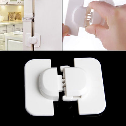 Upgraded Invisible Baby Proofing Cabinet Latch Locks：Child Safety Locks for Cabinets and Drawers, Fridge - Strong Adhesive Latches for Easy Installation No Drilling or Tools Required for Installation