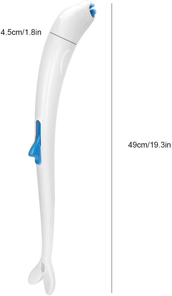 Milltrip Toilet Brush, Toilet Washing System Disposable Toilet Brush Kit with 12pcs Flushable Refills Washing Tool Set