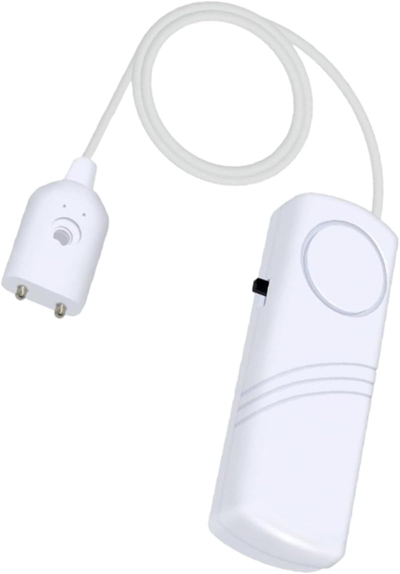 WOONEKY Water Leak Sensor for Home High Volume Alarm for Bathroom Kitchen and Basement Easy Installation Water Level Alert Accurate Detection of Overflow and Leakage