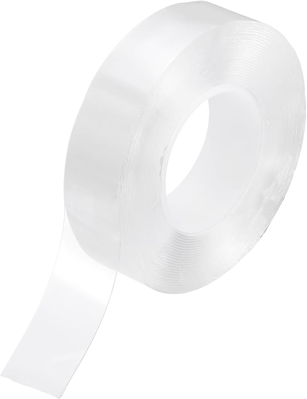 PATIKIL Clear Edge Protector Strip, 0.8 in x 9.8 ft Table Edge Protector Self Adhesive Cabinet Soft Corner Guard for Furniture Countertop Kitchen Wall Window