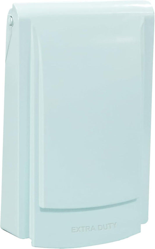 Sigma 14440WH Weatherproof Slimline In Use Vertical Receptacle Cover, White