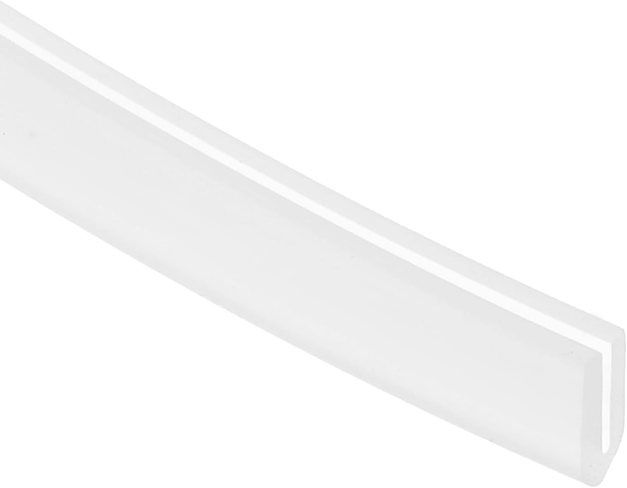 PATIKIL U Channel Edging Trim, 26Ft Sheet Metal Edge Guard Protector Rubber Edge Trim Air Sealed Seal Strip, 5/64" Slot, Fits 1/16"-5/64" Edge, 9/32" x5/128 x5/32