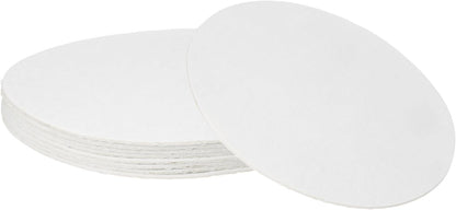 uxcell 32Pcs Non Slip Furniture Pads, 3" Round Self Adhesive Felt Bumpers Noise Reducing Furniture Feet Floor Protector for Chairs Tables Furniture Legs (White 0.2" Thick) - Colors B