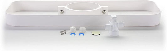 IPW Industries Inc. Undersink RO Reverse Osmosis Filtration System Water Leak Detector Safety Valve Kit with Tray