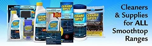 Cerama Bryte Cooktop Cleaner for Glass-Ceramic Surfaces, 18 oz, 2 Pack