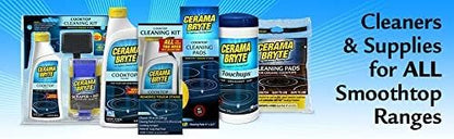 Cerama Bryte Cooktop Cleaner for Glass-Ceramic Surfaces, 18 oz, 2 Pack