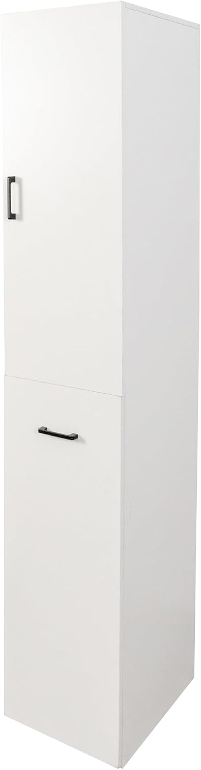 68'' Tall Narrow Storage Cabinet with Handle & Wheels, 7 Tier Pull-Out Kitchen Pantry Cart, Rolling Slim Freestanding Organizers Shelf Spice Rack for Small Spaces (White-Wheels, 7 Tier)