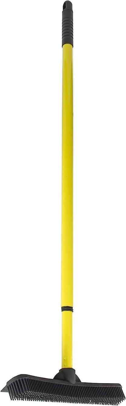 FURemover Pet Hair Removal Rubber Broom, 18" Broom Head