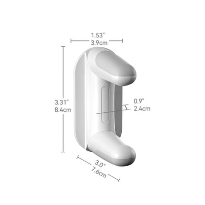 SAFELON 2 PCS Baby Safety Door Lever Locks， Door Handle Locks for Childproof & Petproof, Invisible Switch to Prevent Children from Opening The Door, No Screws or Drill