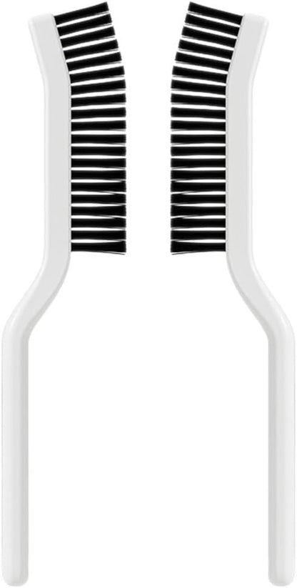 Amosfun 4pcs Hard Bristle Crevice Cleaning Brush 8.2" Gap Cleaning Tool for Kitchen Bathroom Window Tracks and Narrow Spaces