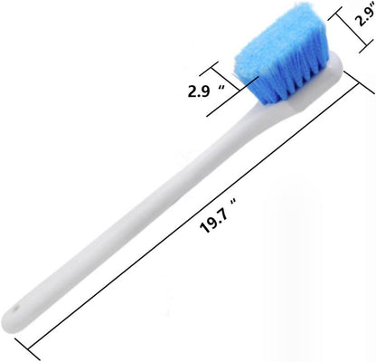 Long Handle Cleaning Brush, with Soft Bristles, Powerful Cleaning for Sink, Floor, Kitchen, Bathtub