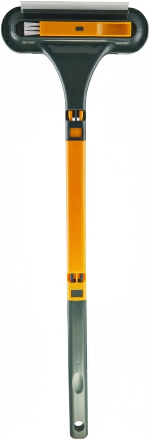Double-Sided Window Screen Cleaner Brush, Cleaning Tool for Screens, Durable PP Frame, Green & Blue Options
