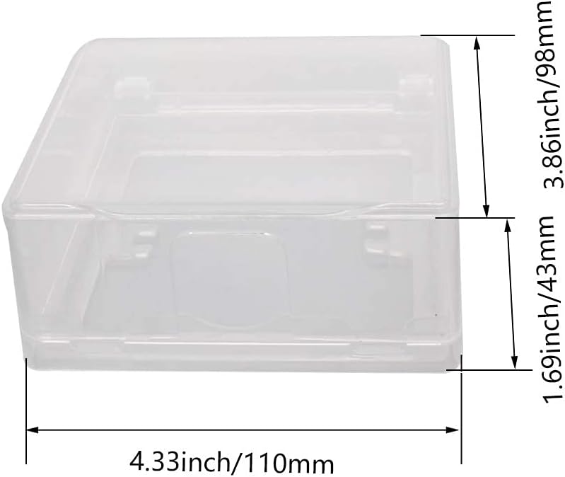 Heyiarbeit Weatherproof Cover Plug in Use Outlet Receptacle Protector 3.86"x4.33"x1.69"(LxWxH) for Retrofit Siding Construction 86 Type White 1Pcs