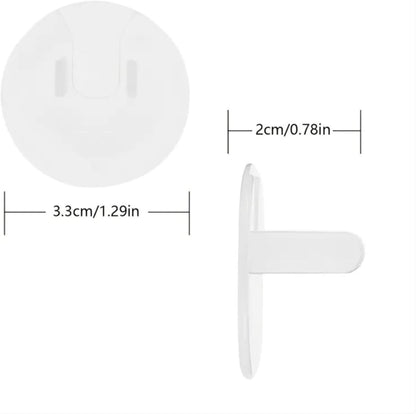 10pcs Outlet Covers Baby Proofing, Child Proof Outlet Plug Covers, Socket Covers for Outlets, Baby Safety Electrical Wall Outlet Cover for Kids Toddler Protection, US standard