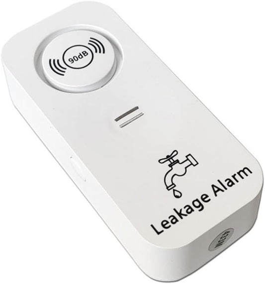 Home Security Water Leak Detector Alarm with 90dB Alert and IP66 Waterproof for Cellars, Bathrooms and Under Sinks (1)