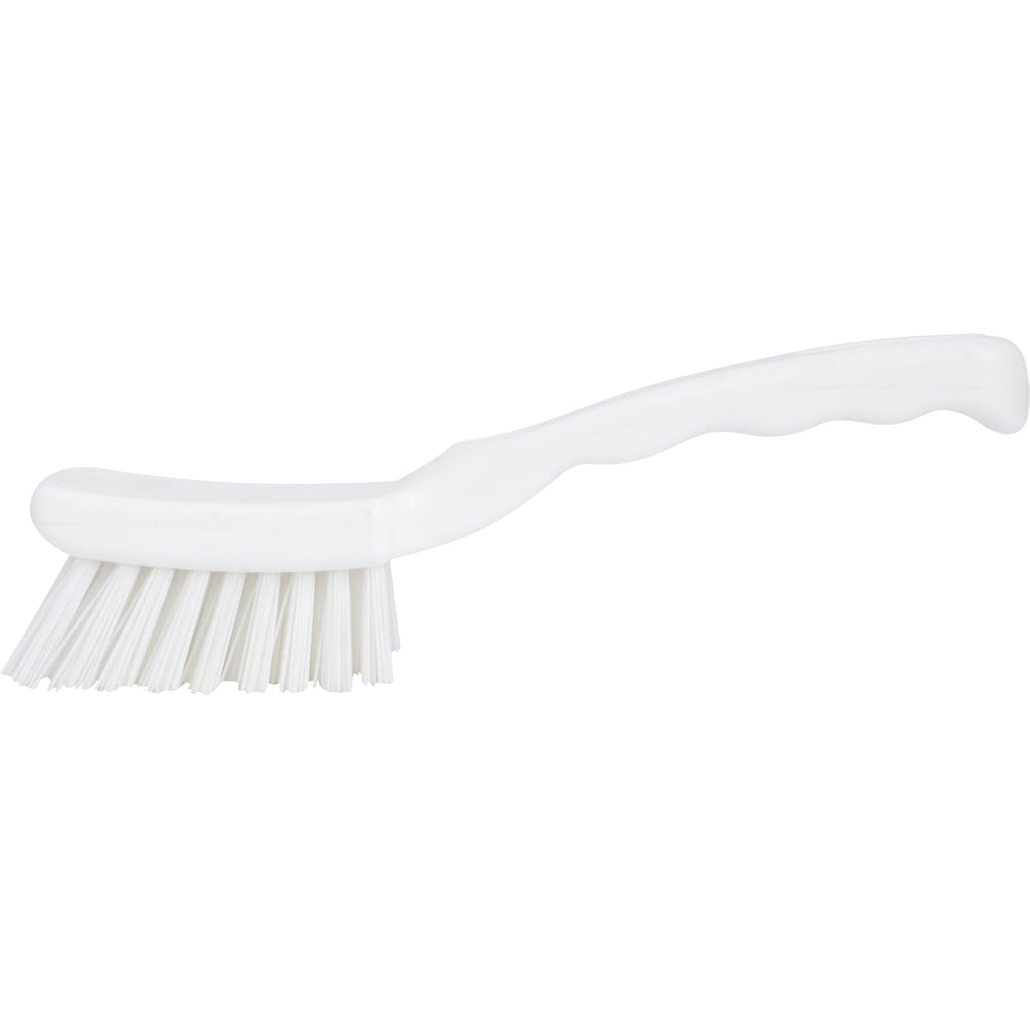 SPARTA 41395EC09 Plastic Scrub Brush, Detail Brush, Kitchen Brush With Hanging Hole For Cleaning, 7 Inches, Green