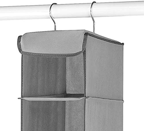 Whitmor Hanging Shoe Shelves - Crosshatch Gray