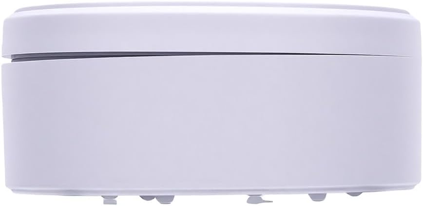 Fdit Water Leak Detector for Smart Home, Zigbee Water Sensor Alarm with App Alert, Bendable Probe Leak Alarm for Basement Bathroom Under Sink (White)