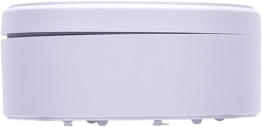 Fdit Water Leak Detector for Smart Home, Zigbee Water Sensor Alarm with App Alert, Bendable Probe Leak Alarm for Basement Bathroom Under Sink (White)